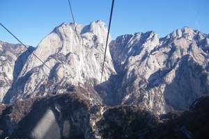 2014华山索道价格 西安华山索道价格2014 华山一日游_