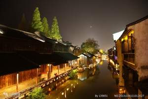 泉州到杭州西湖西溪湿地水乡乌镇(西栅夜景东栅日景）双动三日